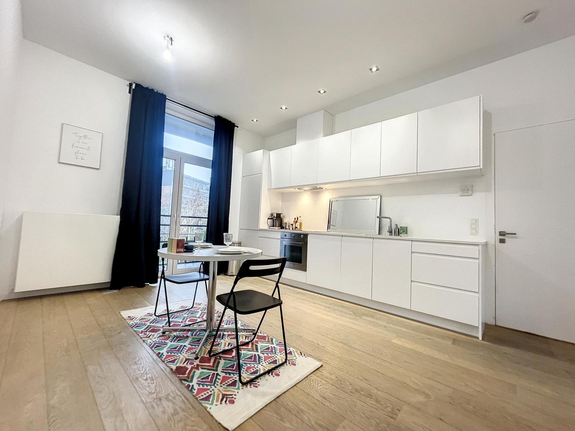 Elegant Flat Cinquantenaire Brussels Luaran gambar